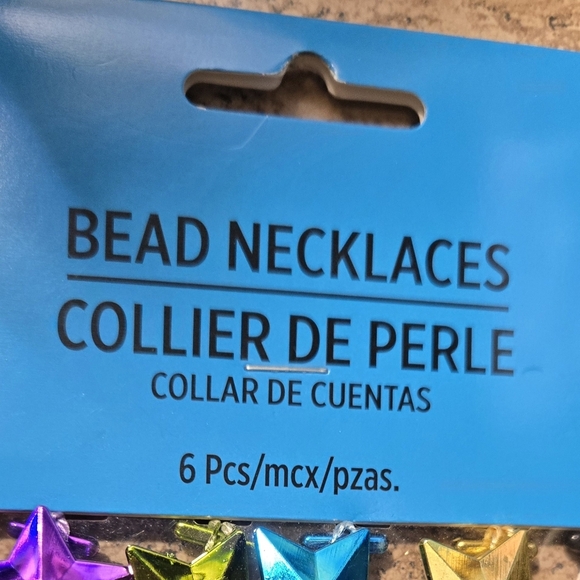 Colorful Happy Retirement Star Bead Necklacd 6 - Picture 4 of 5